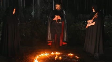 14. Mystical Ukraine. Black magic map