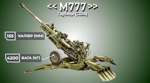 49. ARMS. M777 HOWITZER