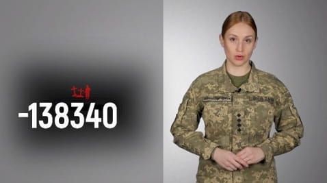 123. 02/13/2022 Losses of the enemy