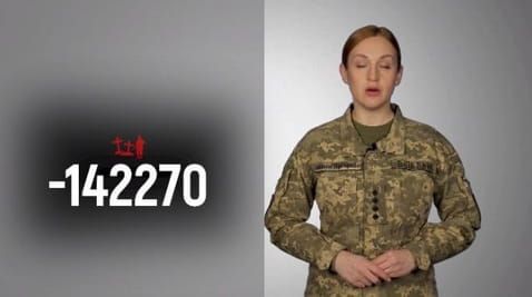 128. 02/18/2022 Losses of the enemy