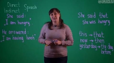 10. Direct indirect speech