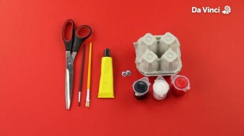 30. Make an Egg Box Ladybird