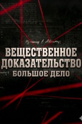 Вещественное доказательство. Большое дело