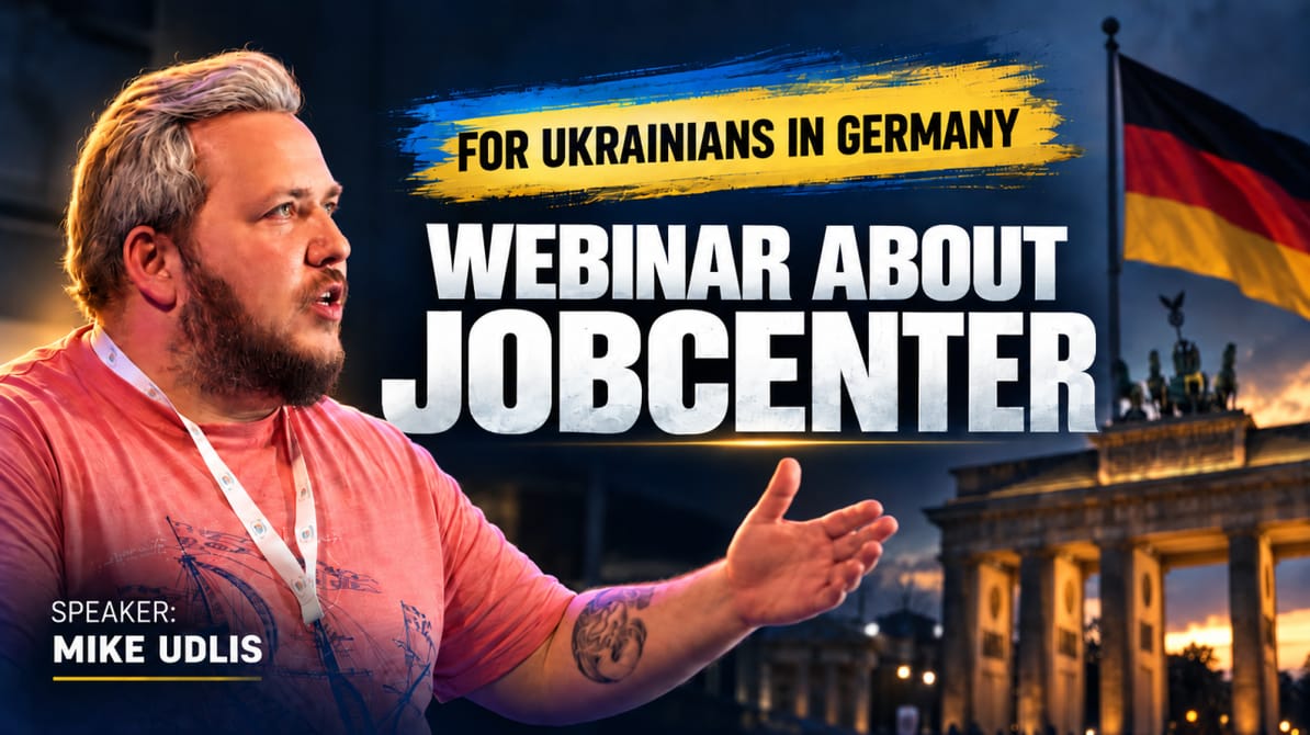 Jobcenter and Agentur für Arbeit: Money, Work, Your Own Business