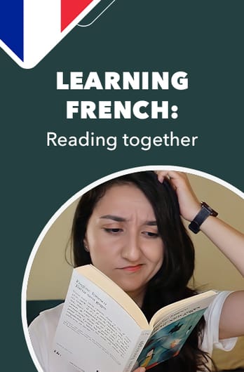 Learning French: Reading together