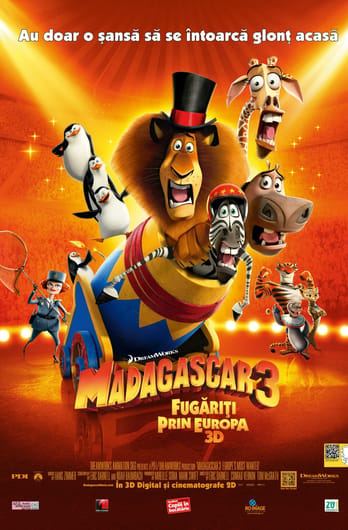 Madagascar 3: Fugăriți prin Europa
