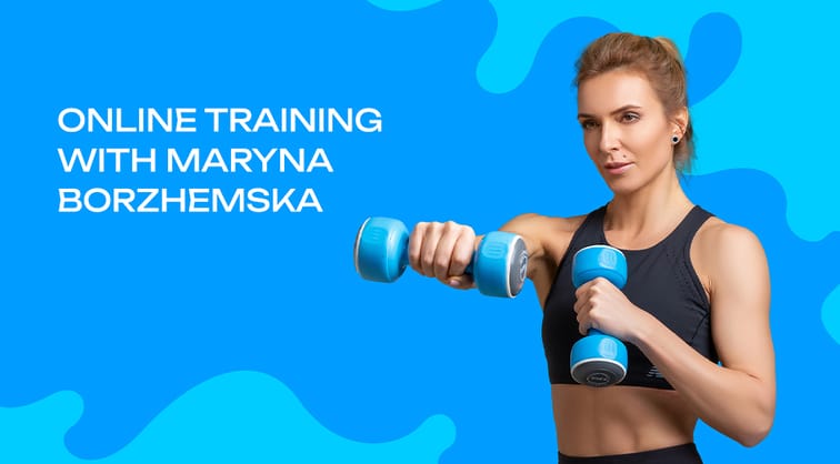 Online training with Maryna Borzhemska for 7 days