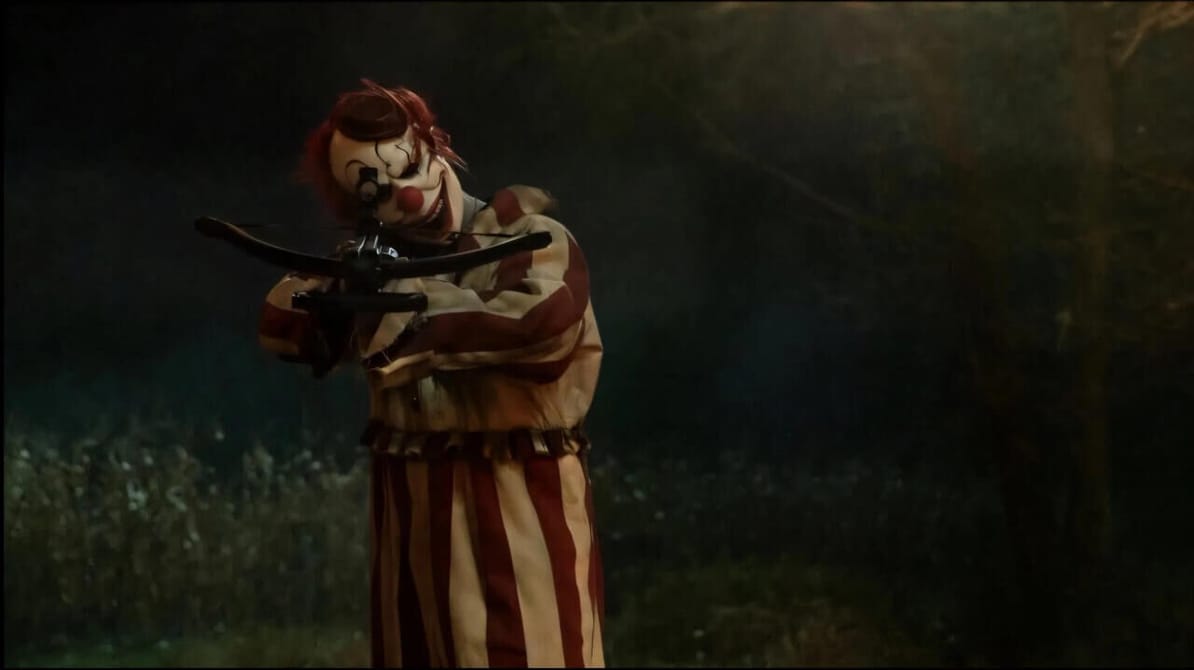 Clown in a Cornfield